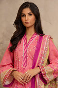 Zellbury | Unstitched 3 Piece Lawn | Shirt Shalwar Dupatta - 0122 - by - Libasekhas UK - Registered Vendor of : Zellbury Women - 100% Original Designer Dresss