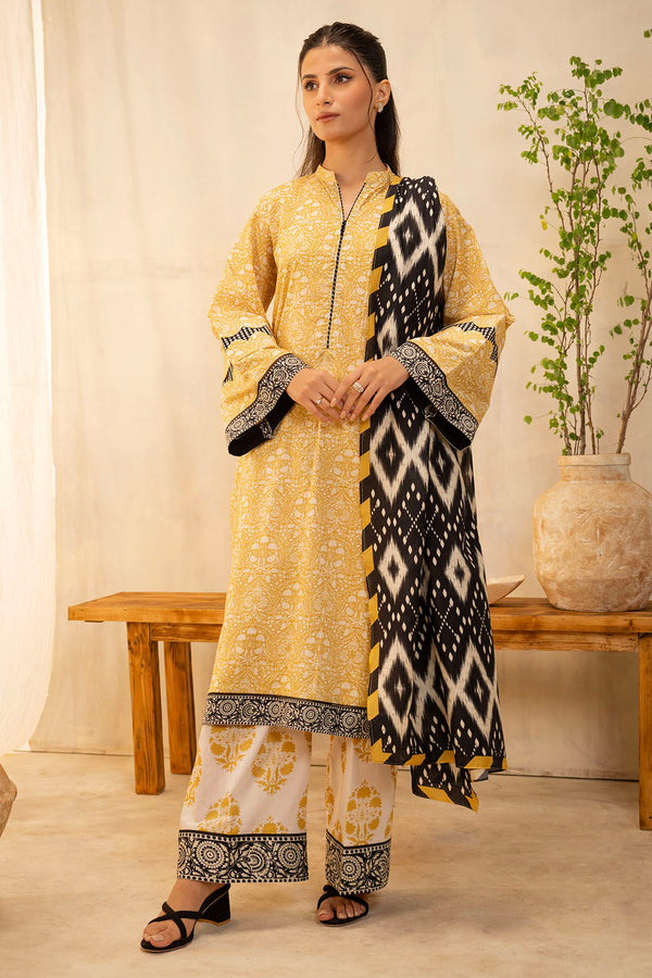 Zellbury | Unstitched 3 Piece Lawn | Shirt Shalwar Dupatta - 0130 - by - Libasekhas UK - Registered Vendor of : Zellbury Women - 100% Original Designer Dresss