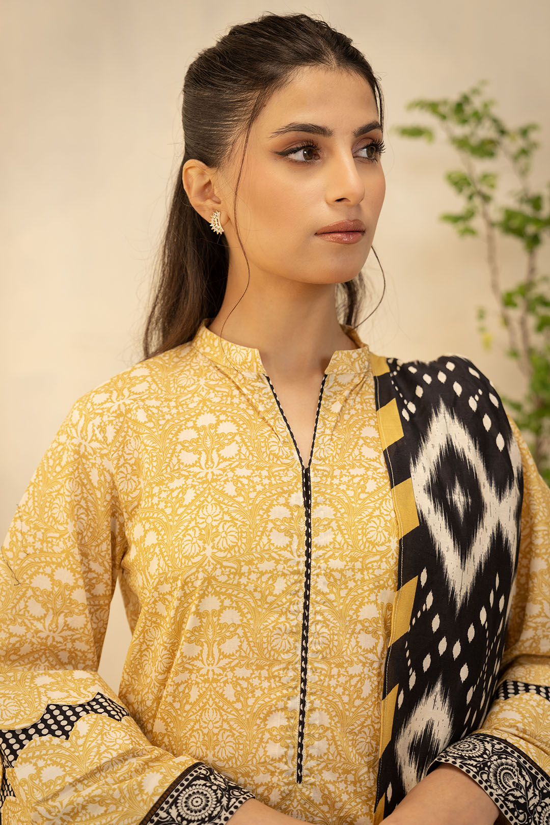 Zellbury | Unstitched 3 Piece Lawn | Shirt Shalwar Dupatta - 0130 - by - Libasekhas UK - Registered Vendor of : Zellbury Women - 100% Original Designer Dresss