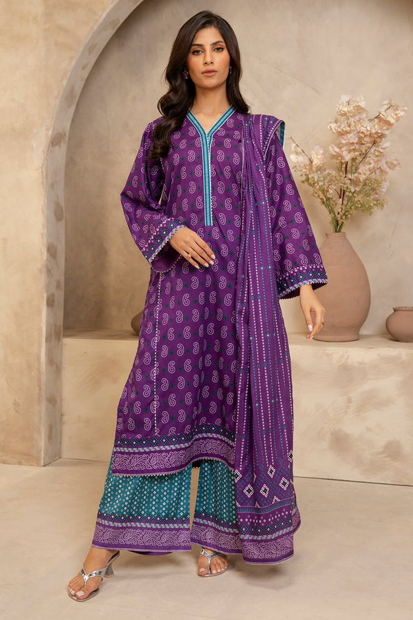 Zellbury | Unstitched 3 Piece Lawn | Shirt Shalwar Dupatta - 0265 - by - Libasekhas UK - Registered Vendor of : Zellbury Women - 100% Original Designer Dresss
