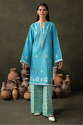 Zellbury | Unstitched 2 Piece Khaddar | Embroidered Shirt Shalwar - 0177 - by - Libasekhas UK - Registered Vendor of : Zellbury Women - 100% Original Designer Dresss