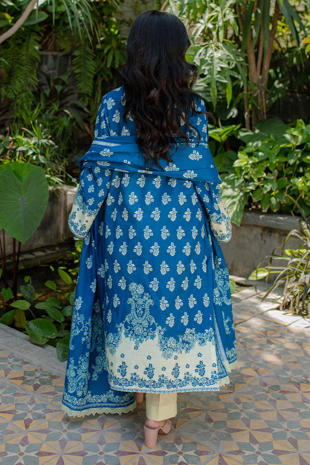 Zellbury | Unstitched 2 Piece Khaddar | Embroidered Shirt Dupatta - 0264 - by - Libasekhas UK - Registered Vendor of : Zellbury Women - 100% Original Designer Dresss