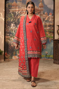 Zellbury | Unstitched 2 Piece Khaddar | Embroidered Shirt Dupatta - 0436 - by - Libasekhas UK - Registered Vendor of : Zellbury Women - 100% Original Designer Dresss