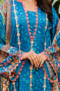Zellbury | Unstitched 3 Piece Viscose | Embroidered Shirt Shalwar Dupatta - 0223 - by - Libasekhas UK - Registered Vendor of : Zellbury Women - 100% Original Designer Dresss