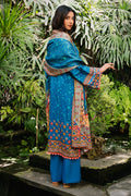 Zellbury | Unstitched 3 Piece Viscose | Embroidered Shirt Shalwar Dupatta - 0223 - by - Libasekhas UK - Registered Vendor of : Zellbury Women - 100% Original Designer Dresss