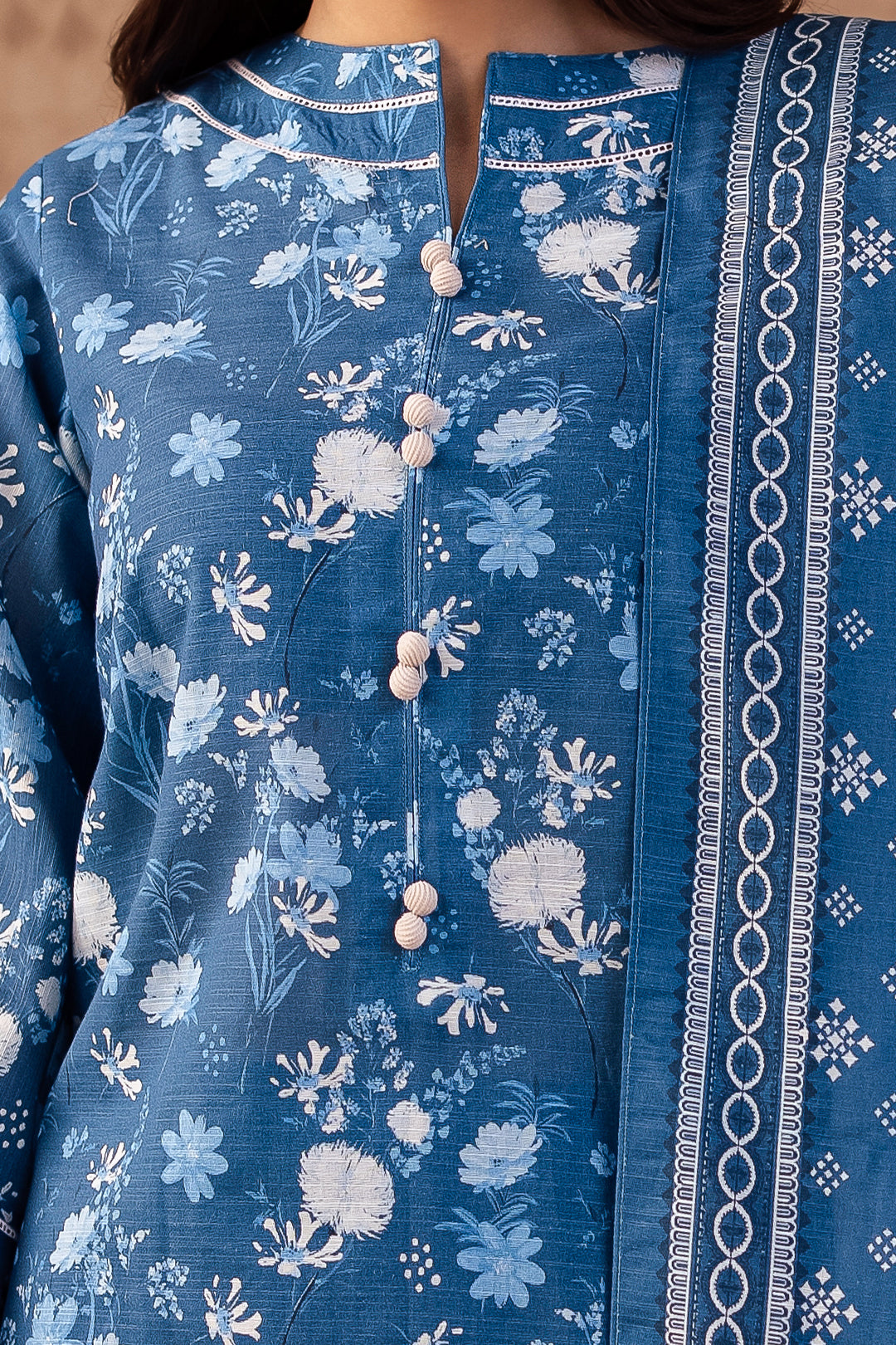 Zellbury | Unstitched 3 Piece Khaddar | Embroidered Shirt Shalwar Dupatta - 0226 - by - Libasekhas UK - Registered Vendor of : Zellbury Women - 100% Original Designer Dresss