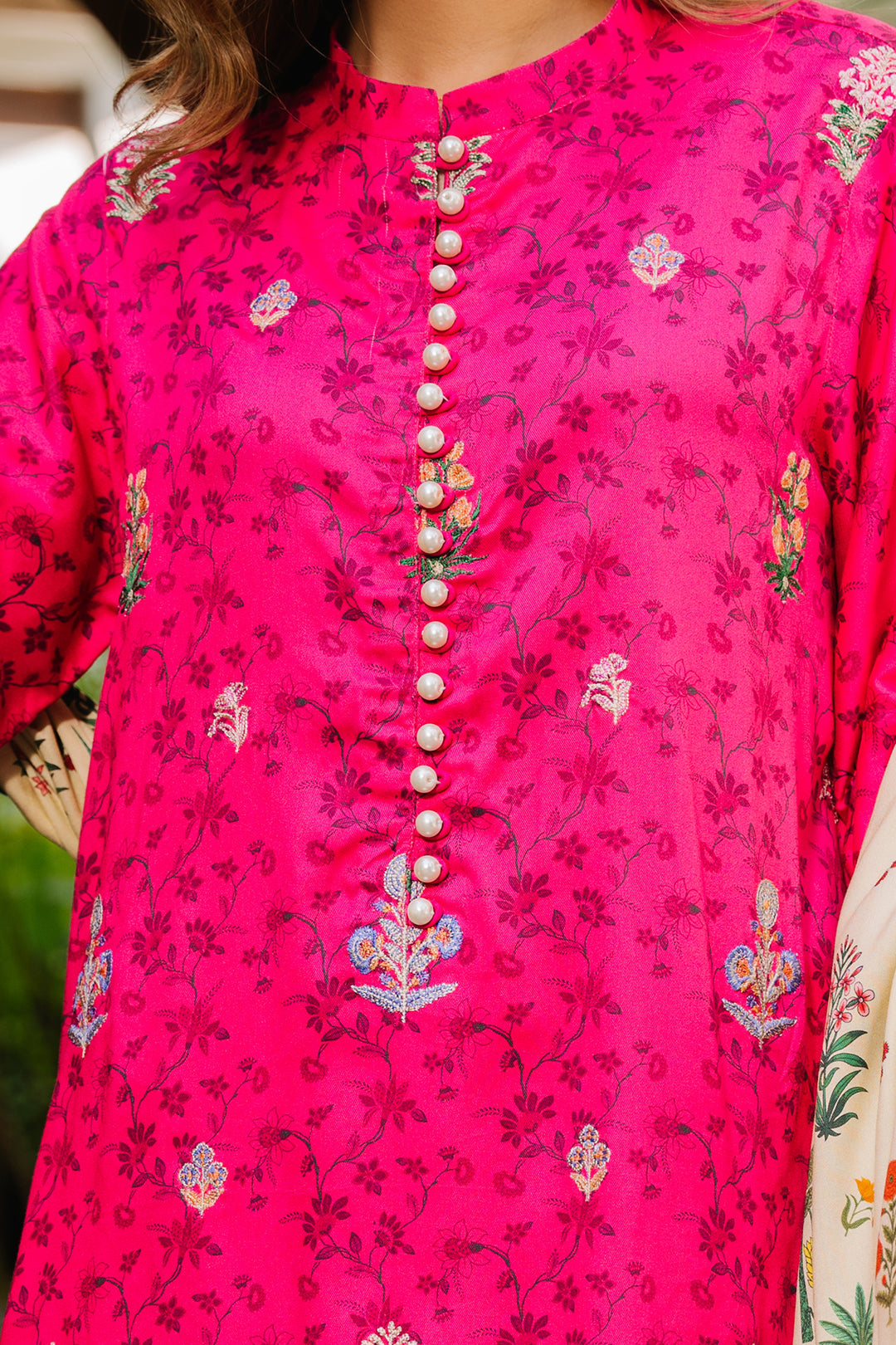 Zellbury | Unstitched 3 Piece Viscose | Embroidered Shirt Shalwar Dupatta - 0227 - by - Libasekhas UK - Registered Vendor of : Zellbury Women - 100% Original Designer Dresss