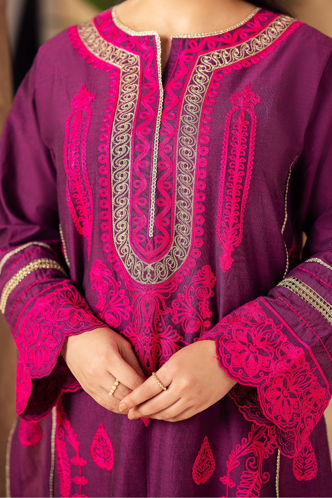 Zellbury | Unstitched 3 Piece Chambray | Embroidered Shirt Shalwar Dupatta - 0230 - by - Libasekhas UK - Registered Vendor of : Zellbury Women - 100% Original Designer Dresss