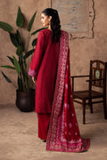 Zellbury | Unstitched 3 Piece Khaddar | Embroidered Shirt Shalwar Shawl - 0231 - by - Libasekhas UK - Registered Vendor of : Zellbury Women - 100% Original Designer Dresss