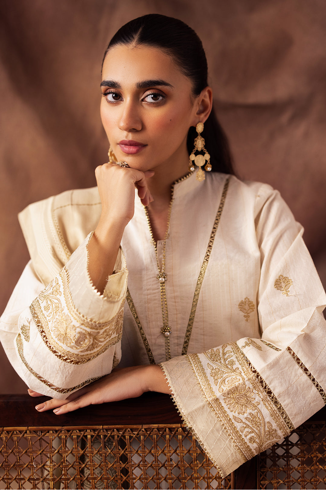 Zellbury | Unstitched 3 Piece Khaddar | Embroidered Shirt Shalwar Shawl - 0232 - by - Libasekhas UK - Registered Vendor of : Zellbury Women - 100% Original Designer Dresss