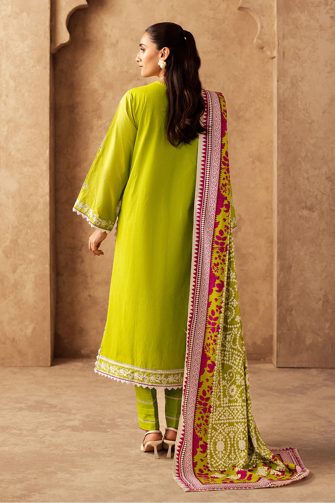 Zellbury | Unstitched 3 Piece Khaddar | Embroidered Shirt Shalwar Shawl - 0316 - by - Libasekhas UK - Registered Vendor of : Zellbury Women - 100% Original Designer Dresss