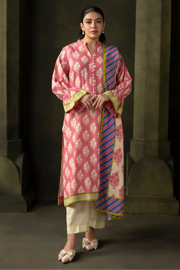 Zellbury | Unstitched 2 Piece Khaddar | Shirt Dupatta - 0160 - by - Libasekhas UK - Registered Vendor of : Zellbury Women - 100% Original Designer Dresss