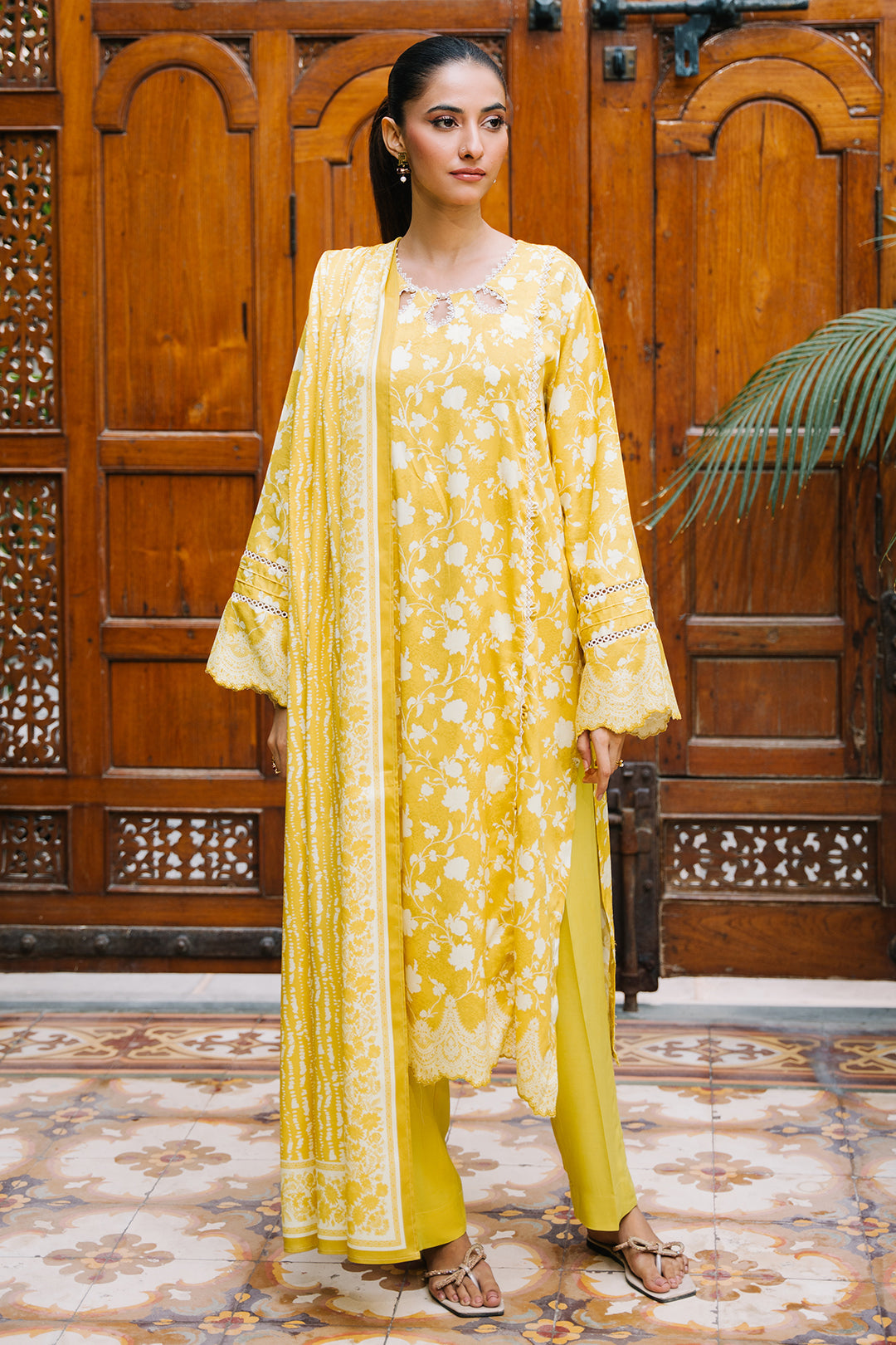 Zellbury | Unstitched 2 Piece Viscose | Shirt Dupatta - 0162 - by - Libasekhas UK - Registered Vendor of : Zellbury Women - 100% Original Designer Dresss