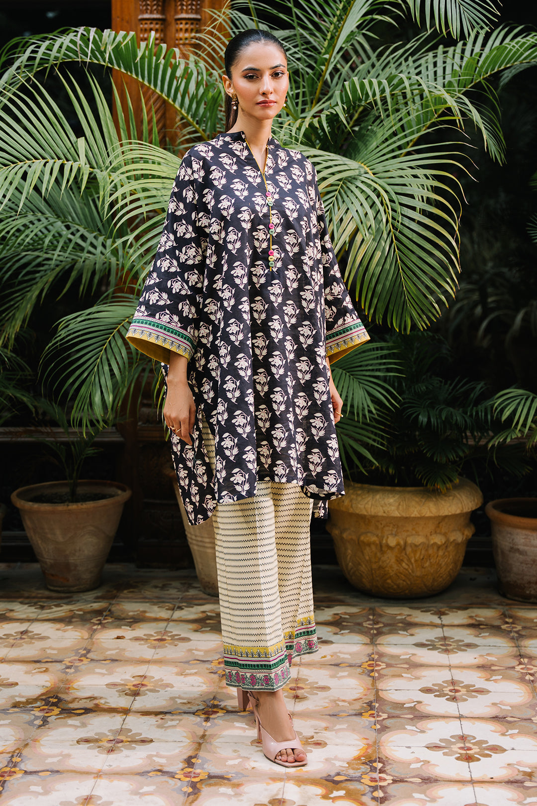 Zellbury | Unstitched 2 Piece Khaddar | Shirt Shalwar - 0166 - by - Libasekhas UK - Registered Vendor of : Zellbury Women - 100% Original Designer Dresss