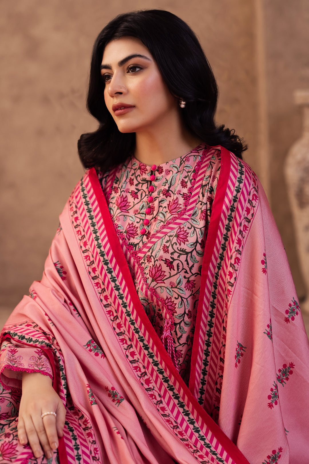 Zellbury | Unstitched 2 Piece Viscose | Shirt Dupatta - 0253 - by - Libasekhas UK - Registered Vendor of : Zellbury Women - 100% Original Designer Dresss