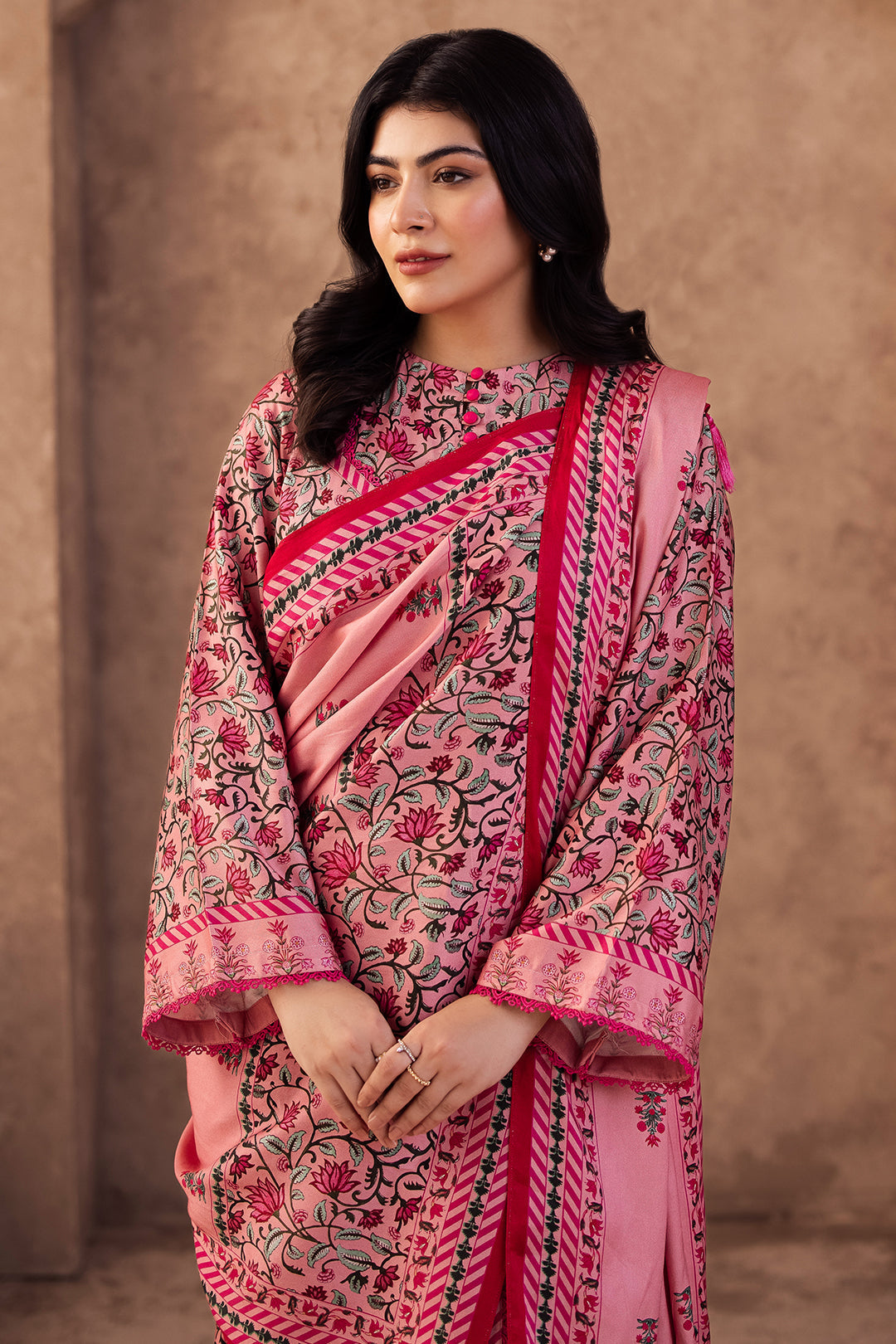 Zellbury | Unstitched 2 Piece Viscose | Shirt Dupatta - 0253 - by - Libasekhas UK - Registered Vendor of : Zellbury Women - 100% Original Designer Dresss