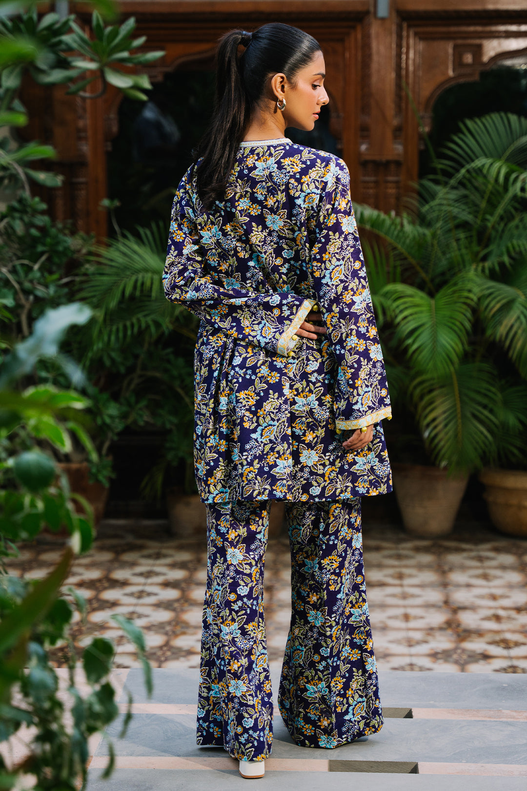 Zellbury | Unstitched 2 Piece Khaddar | Shirt Shalwar - 0257 - by - Libasekhas UK - Registered Vendor of : Zellbury Women - 100% Original Designer Dresss