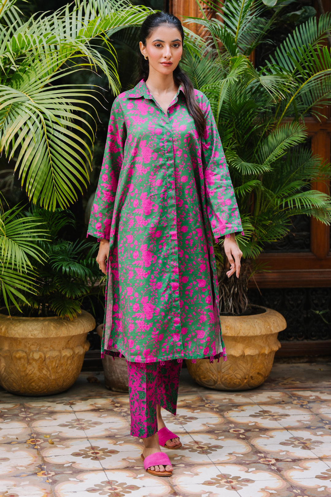 Zellbury | Unstitched 2 Piece Khaddar | Shirt Shalwar - 0258 - by - Libasekhas UK - Registered Vendor of : Zellbury Women - 100% Original Designer Dresss