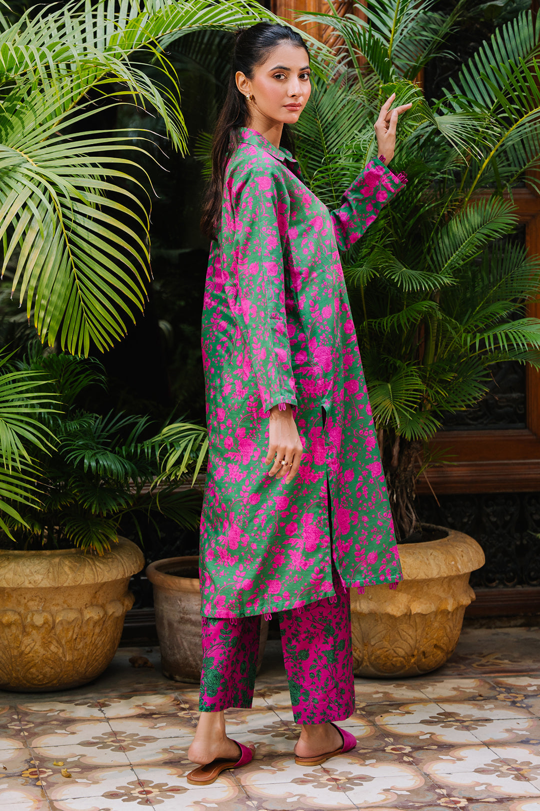 Zellbury | Unstitched 2 Piece Khaddar | Shirt Shalwar - 0258 - by - Libasekhas UK - Registered Vendor of : Zellbury Women - 100% Original Designer Dresss