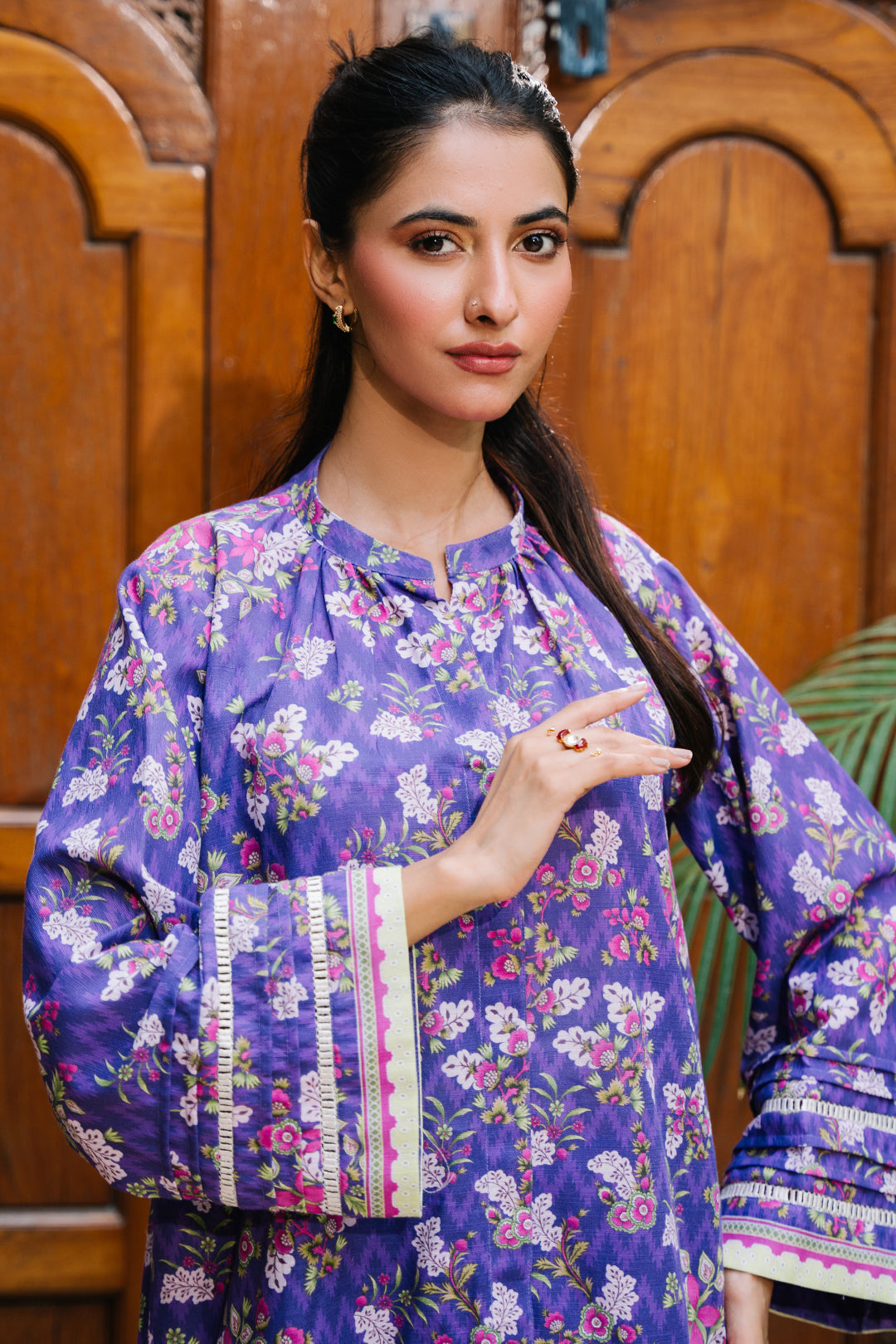 Zellbury | Unstitched 2 Piece Khaddar | Shirt Shalwar - 0259 - by - Libasekhas UK - Registered Vendor of : Zellbury Women - 100% Original Designer Dresss