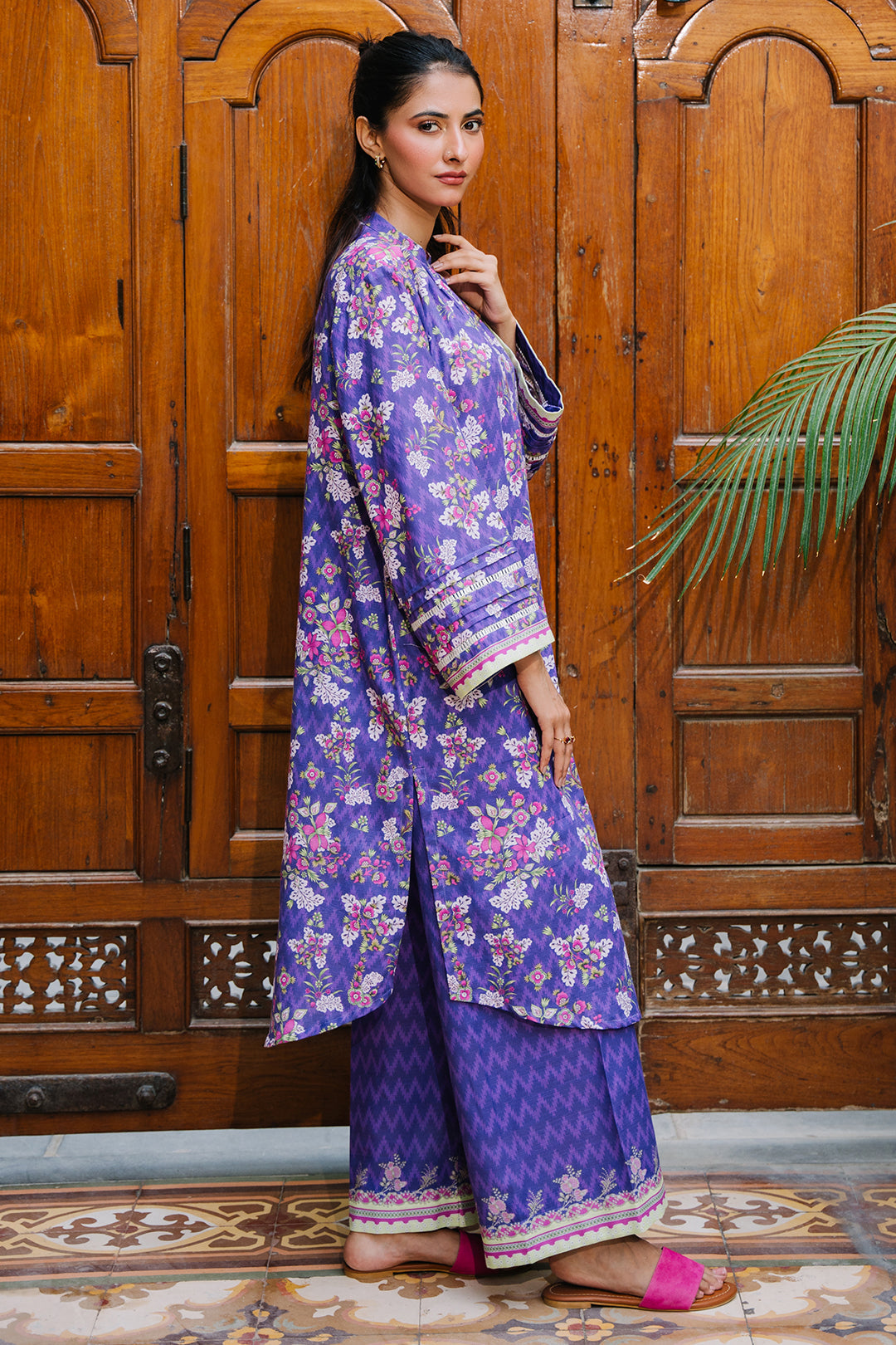 Zellbury | Unstitched 2 Piece Khaddar | Shirt Shalwar - 0259 - by - Libasekhas UK - Registered Vendor of : Zellbury Women - 100% Original Designer Dresss