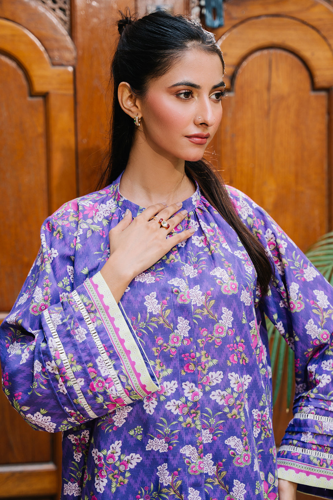 Zellbury | Unstitched 2 Piece Khaddar | Shirt Shalwar - 0259 - by - Libasekhas UK - Registered Vendor of : Zellbury Women - 100% Original Designer Dresss