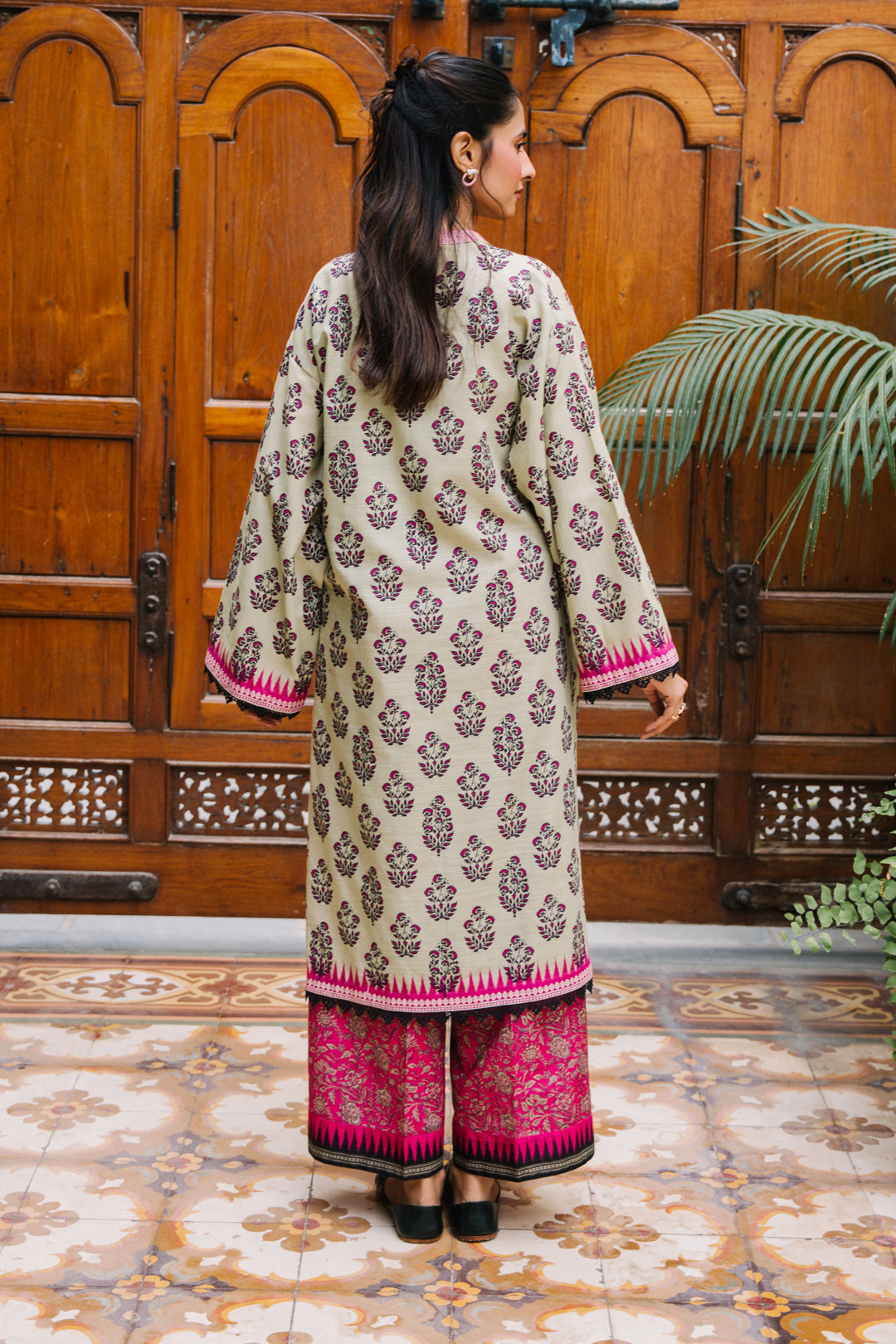 Zellbury | Unstitched 2 Piece Khaddar | Shirt Shalwar - 0260 - by - Libasekhas UK - Registered Vendor of : Zellbury Women - 100% Original Designer Dresss