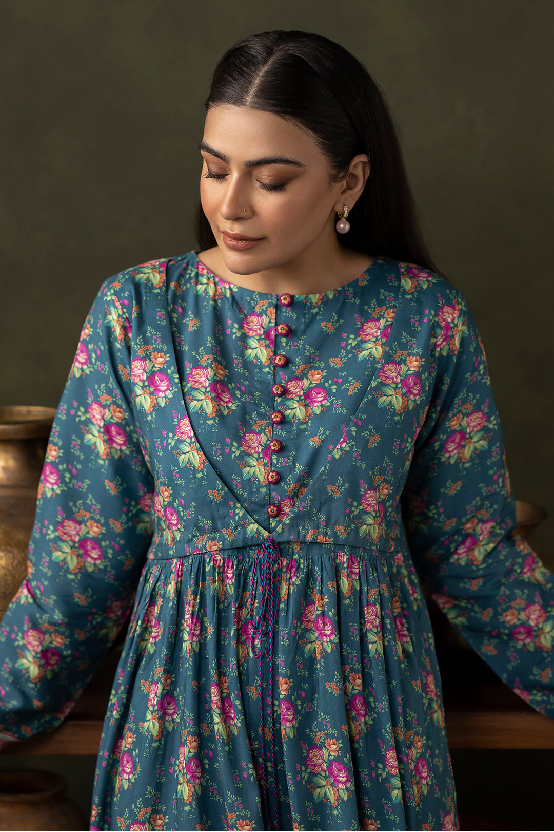 Zellbury | Unstitched 2 Piece Viscose | Shirt Shalwar - 0261 - by - Libasekhas UK - Registered Vendor of : Zellbury Women - 100% Original Designer Dresss