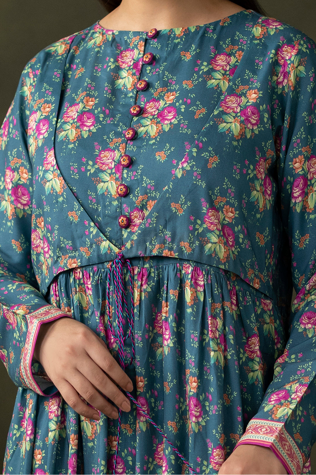 Zellbury | Unstitched 2 Piece Viscose | Shirt Shalwar - 0261 - by - Libasekhas UK - Registered Vendor of : Zellbury Women - 100% Original Designer Dresss