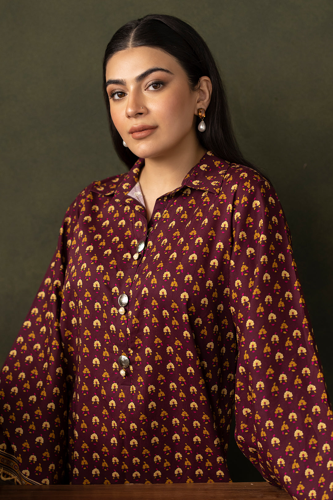 Zellbury | Unstitched 2 Piece Viscose | Shirt Shalwar - 0262 - by - Libasekhas UK - Registered Vendor of : Zellbury Women - 100% Original Designer Dresss