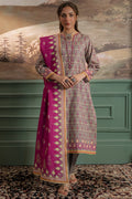 Zellbury | Unstitched 2 Piece Khaddar | Shirt Dupatta - 0332 - by - Libasekhas UK - Registered Vendor of : Zellbury Women - 100% Original Designer Dresss