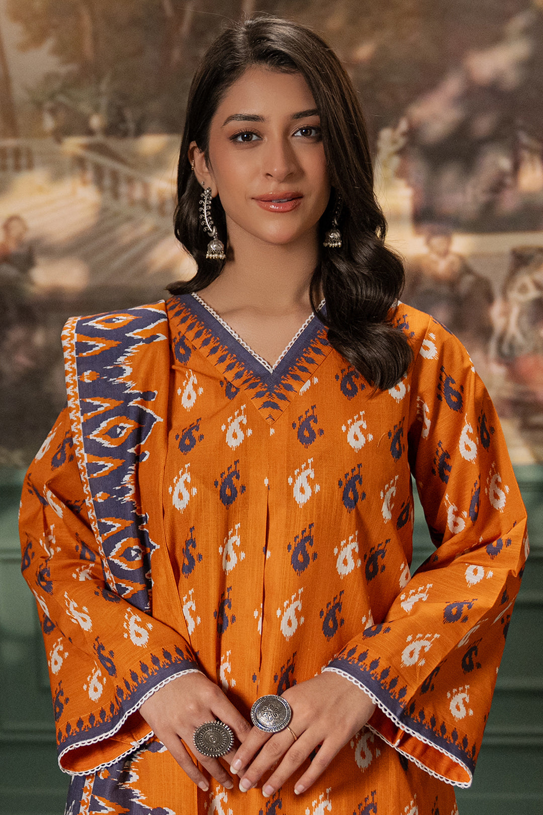 Zellbury | Unstitched 2 Piece Khaddar | Shirt Dupatta - 0335 - by - Libasekhas UK - Registered Vendor of : Zellbury Women - 100% Original Designer Dresss