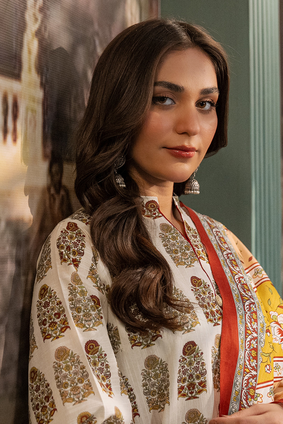 Zellbury | Unstitched 2 Piece Khaddar | Shirt Dupatta - 0336 - by - Libasekhas UK - Registered Vendor of : Zellbury Women - 100% Original Designer Dresss