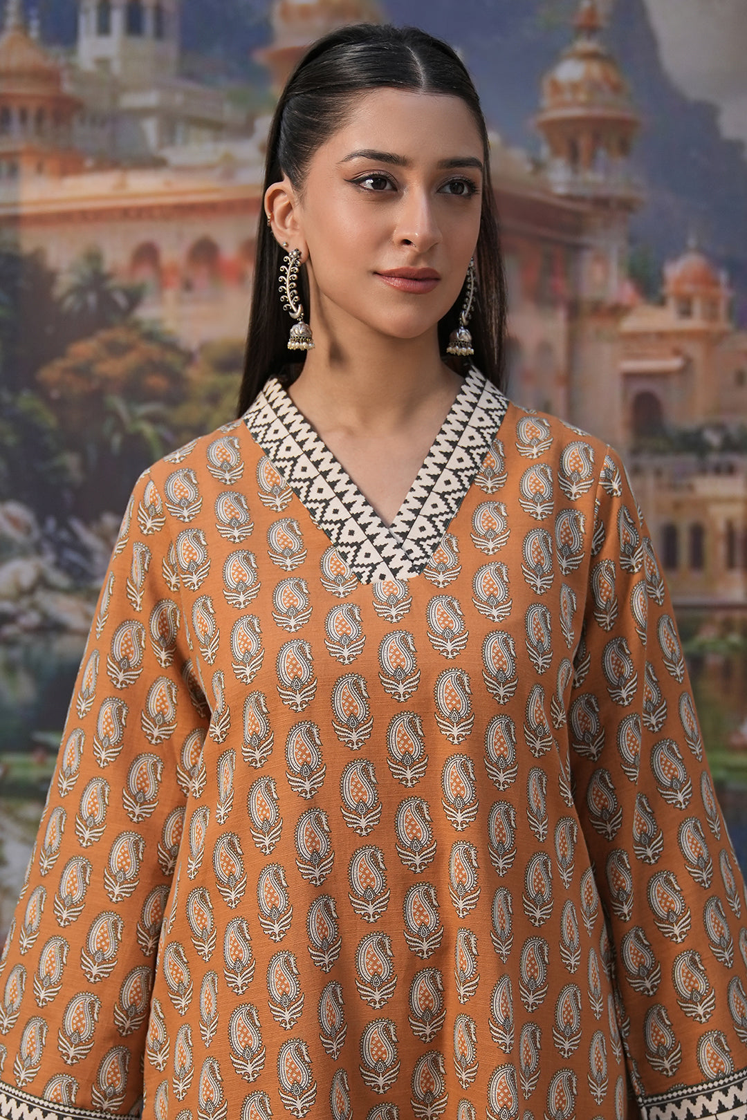Zellbury | Unstitched 2 Piece Khaddar | Shirt Shalwar - 0339 - by - Libasekhas UK - Registered Vendor of : Zellbury Women - 100% Original Designer Dresss