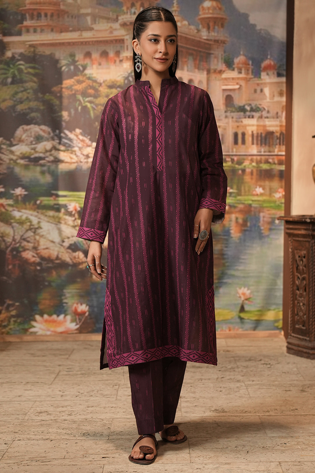Zellbury | Unstitched 2 Piece Khaddar | Shirt Shalwar - 0343 - by - Libasekhas UK - Registered Vendor of : Zellbury Women - 100% Original Designer Dresss
