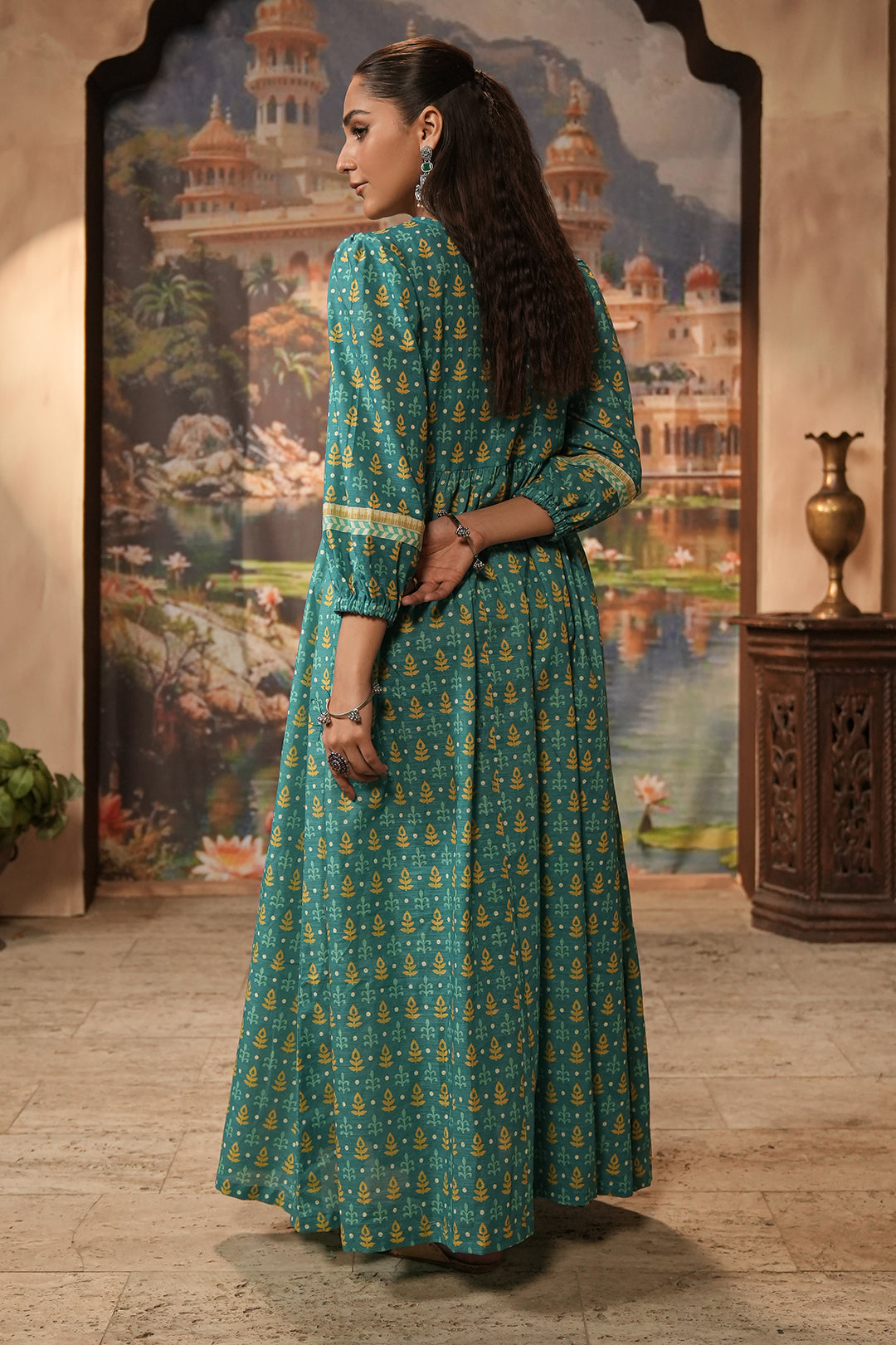 Zellbury | Unstitched 2 Piece Khaddar | Shirt Shalwar - 0344 - by - Libasekhas UK - Registered Vendor of : Zellbury Women - 100% Original Designer Dresss