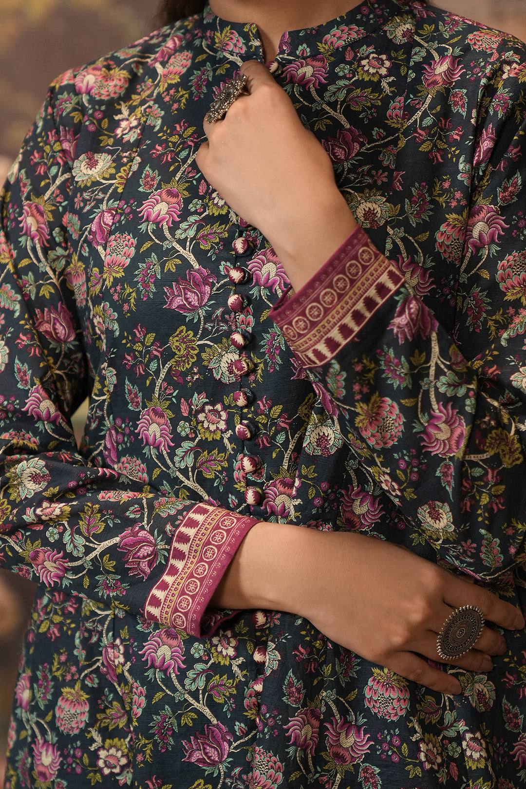 Zellbury | Unstitched 2 Piece Khaddar | Shirt Shalwar - 0345 - by - Libasekhas UK - Registered Vendor of : Zellbury Women - 100% Original Designer Dresss