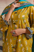 Zellbury | Unstitched 2 Piece Khaddar | Shirt Dupatta - 0423 - by - Libasekhas UK - Registered Vendor of : Zellbury Women - 100% Original Designer Dresss