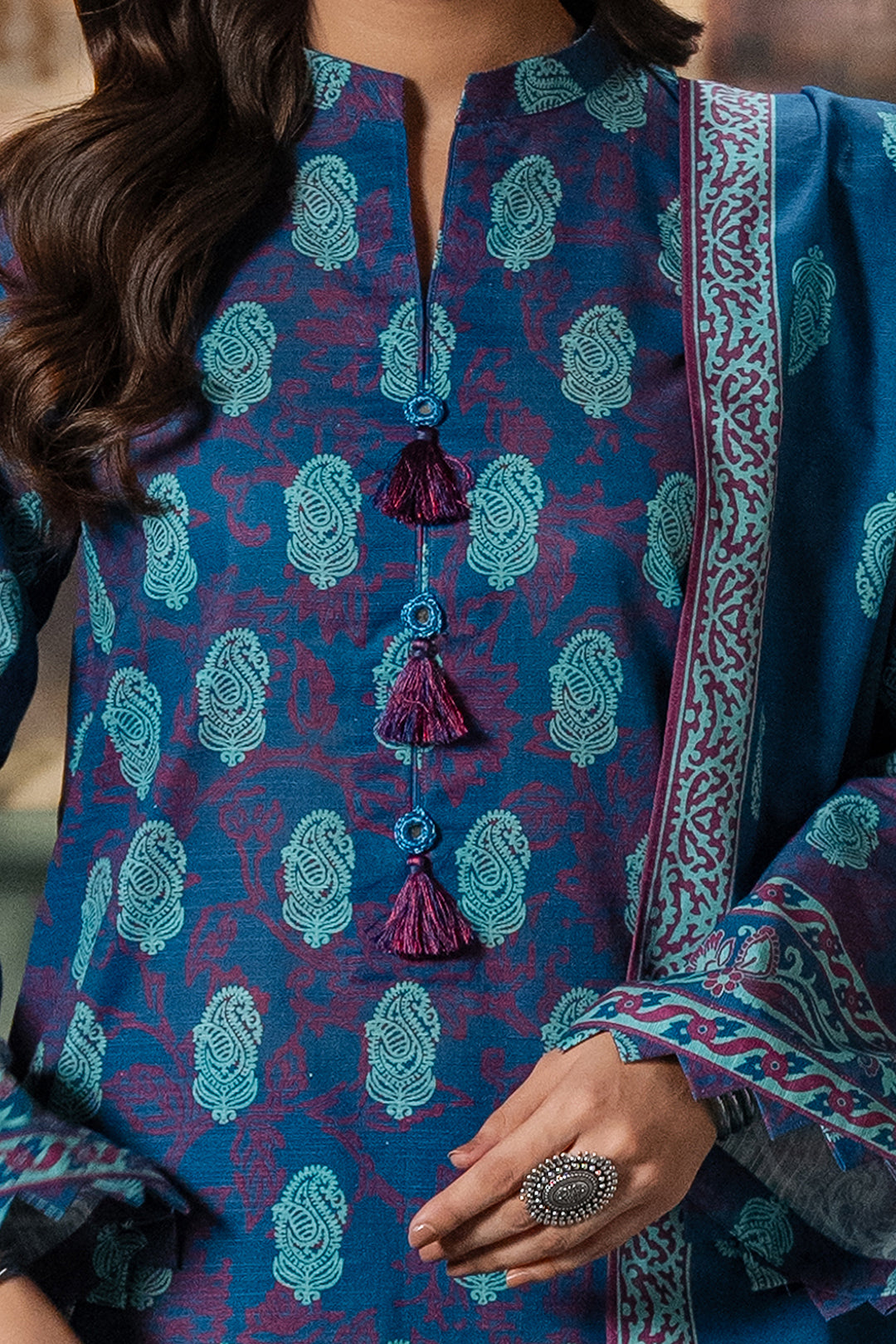 Zellbury | Unstitched 2 Piece Khaddar | Shirt Dupatta - 0425 - by - Libasekhas UK - Registered Vendor of : Zellbury Women - 100% Original Designer Dresss