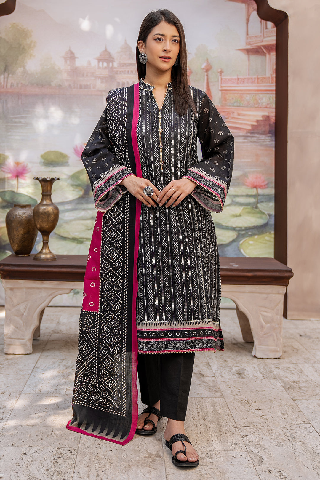 Zellbury | Unstitched 2 Piece Khaddar | Shirt Dupatta - 0428 - by - Libasekhas UK - Registered Vendor of : Zellbury Women - 100% Original Designer Dresss