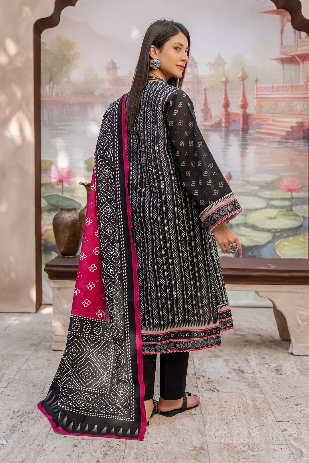 Zellbury | Unstitched 2 Piece Khaddar | Shirt Dupatta - 0428 - by - Libasekhas UK - Registered Vendor of : Zellbury Women - 100% Original Designer Dresss