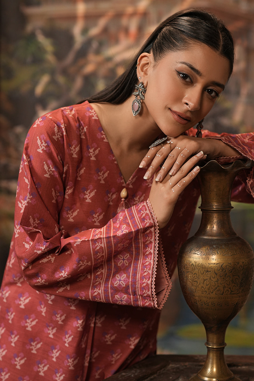 Zellbury | Unstitched 2 Piece Khaddar | Shirt Shalwar - 0430 - by - Libasekhas UK - Registered Vendor of : Zellbury Women - 100% Original Designer Dresss