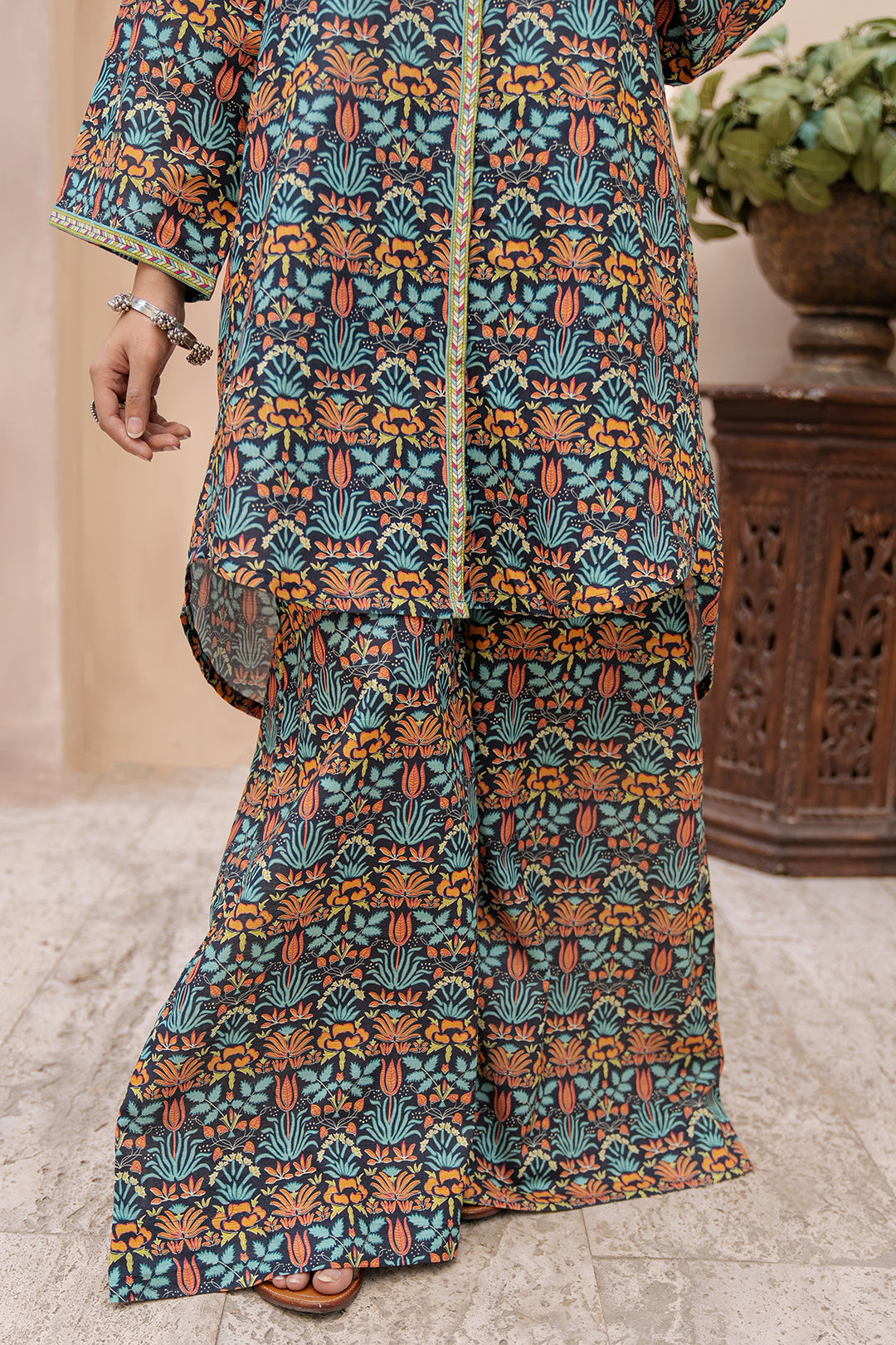 Zellbury | Unstitched 2 Piece Khaddar | Shirt Shalwar - 0433 - by - Libasekhas UK - Registered Vendor of : Zellbury Women - 100% Original Designer Dresss