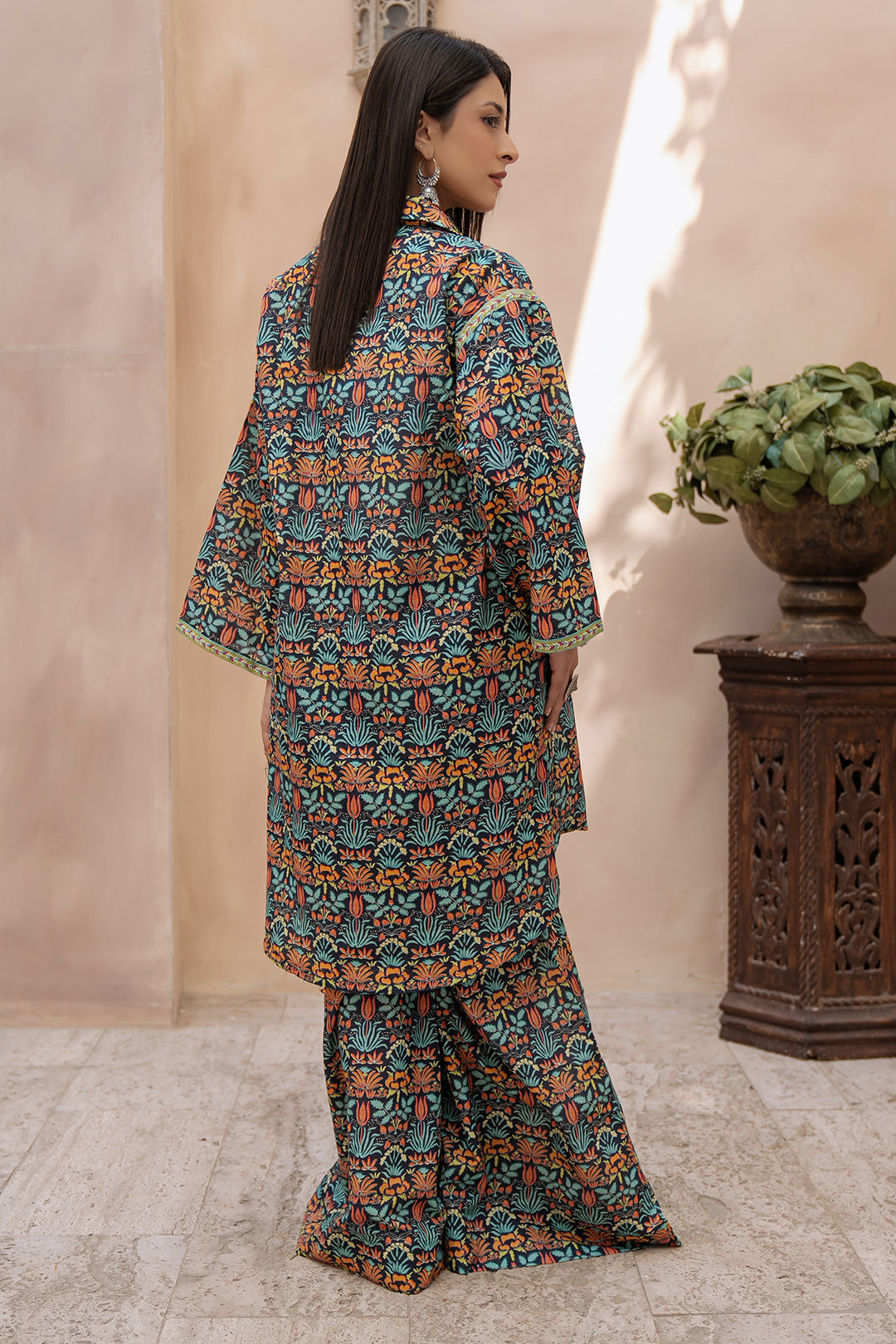 Zellbury | Unstitched 2 Piece Khaddar | Shirt Shalwar - 0433 - by - Libasekhas UK - Registered Vendor of : Zellbury Women - 100% Original Designer Dresss