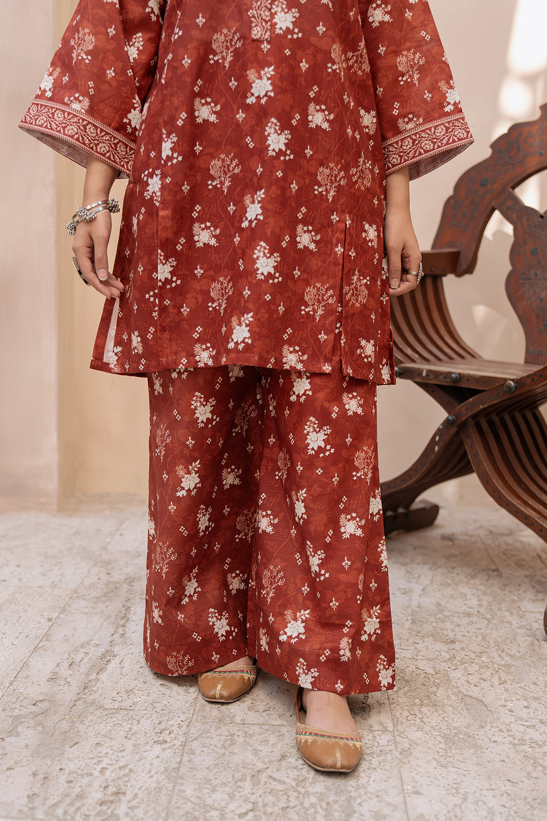 Zellbury | Unstitched 2 Piece Khaddar | Shirt Shalwar - 0434 - by - Libasekhas UK - Registered Vendor of : Zellbury Women - 100% Original Designer Dresss