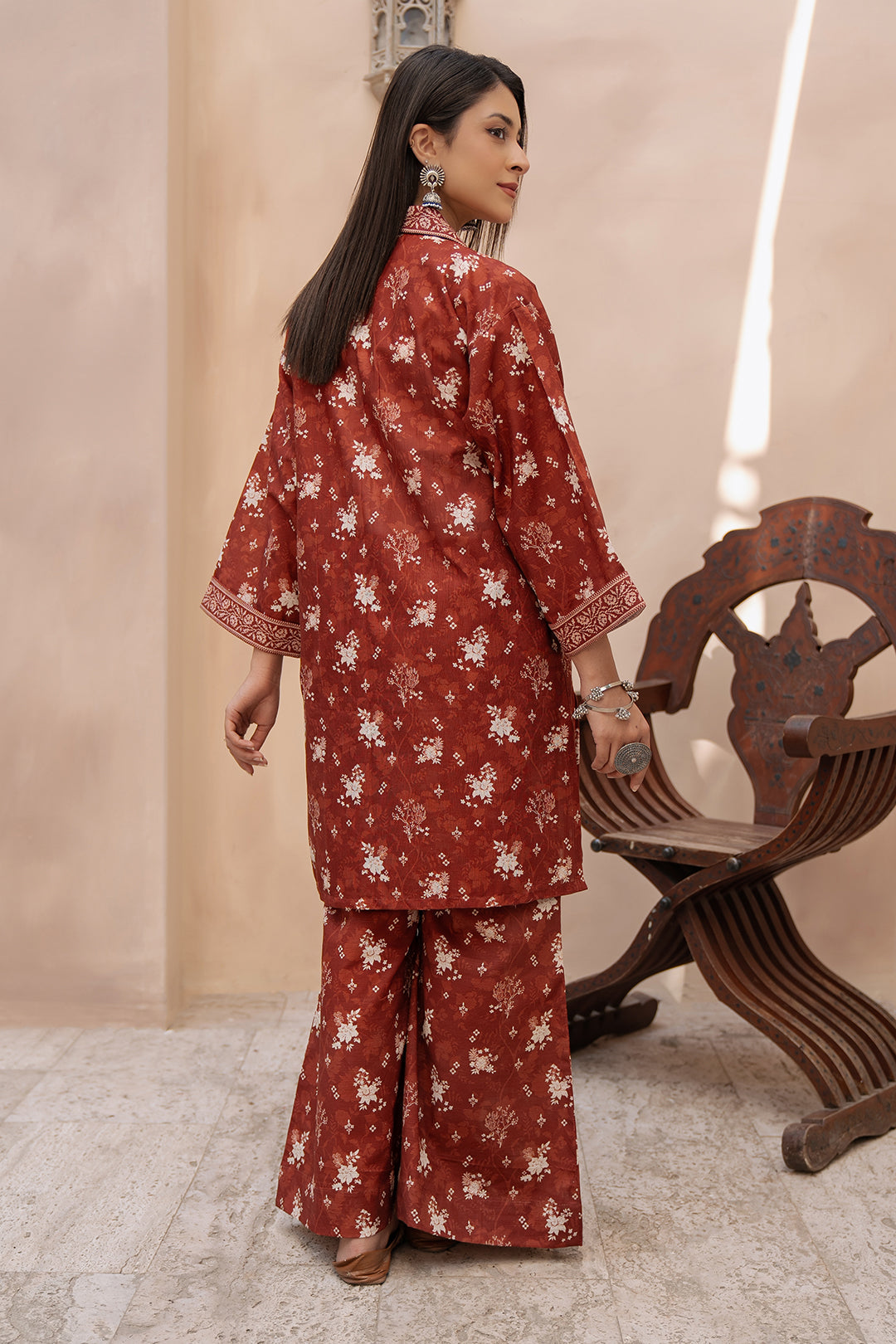 Zellbury | Unstitched 2 Piece Khaddar | Shirt Shalwar - 0434 - by - Libasekhas UK - Registered Vendor of : Zellbury Women - 100% Original Designer Dresss