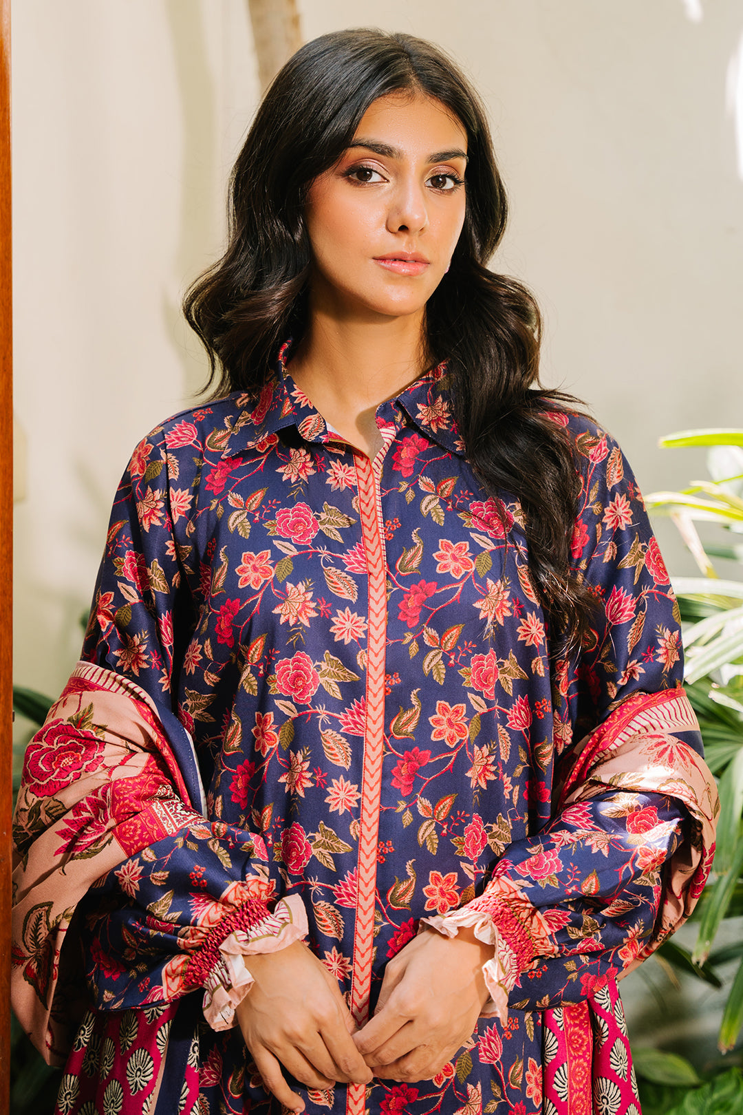 Zellbury | Unstitched 3 Piece Viscose | Shirt Shalwar Dupatta - 0187 - by - Libasekhas UK - Registered Vendor of : Zellbury Women - 100% Original Designer Dresss