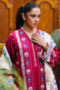 Zellbury | Unstitched 3 Piece Khaddar | Shirt Shalwar Dupatta - 0197 - by - Libasekhas UK - Registered Vendor of : Zellbury Women - 100% Original Designer Dresss