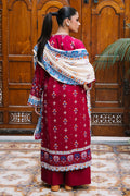 Zellbury | Unstitched 3 Piece Khaddar | Shirt Shalwar Dupatta - 0197 - by - Libasekhas UK - Registered Vendor of : Zellbury Women - 100% Original Designer Dresss