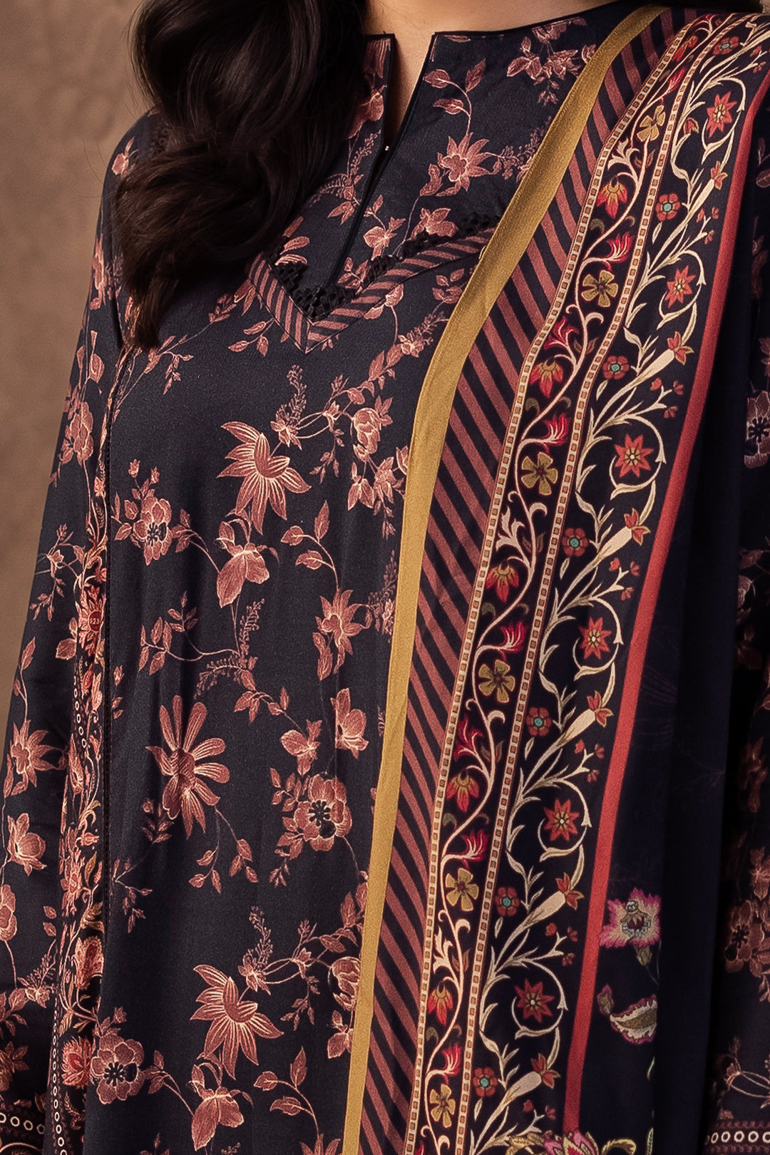 Zellbury | Unstitched 3 Piece Viscose | Shirt Shalwar Dupatta - 0200 - by - Libasekhas UK - Registered Vendor of : Zellbury Women - 100% Original Designer Dresss